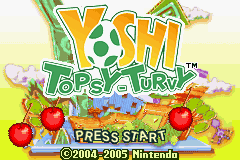 Yoshi Topsy-Turvy: Title